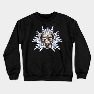 Surfs Up - Paws Out Crewneck Sweatshirt